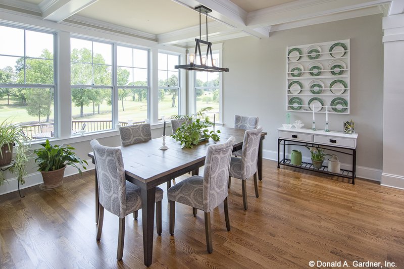 Dream House Plan - Interior - Dining Room for Craftsman House Plan #929-988 - 4 bed, 4 bath