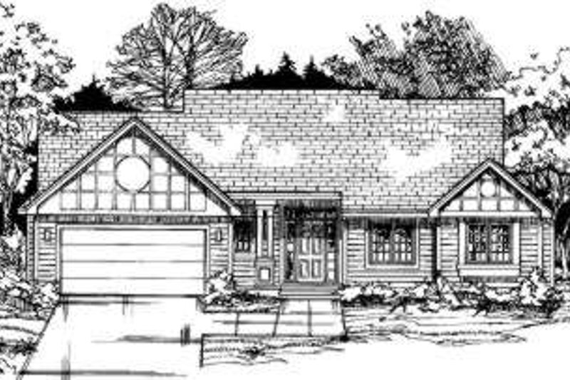 Dream House Plan - Traditional Exterior - Front Elevation Plan #334-113