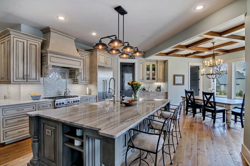 House Plan Design - Interior - Kitchen 2 for Craftsman House Plan #54-438 - 4 bed, 3.5 bath