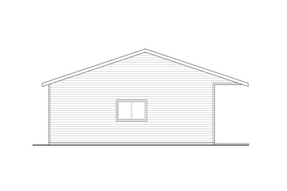 Exterior - Other Elevation for Traditional House Plan #124-792, 0 bath