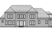 Colonial Style House Plan - 5 Beds 4 Baths 4574 Sq/Ft Plan #413-833 