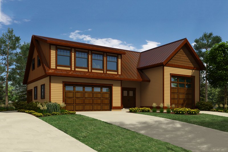 House Plan Design - Country Exterior - Front Elevation Plan #118-139