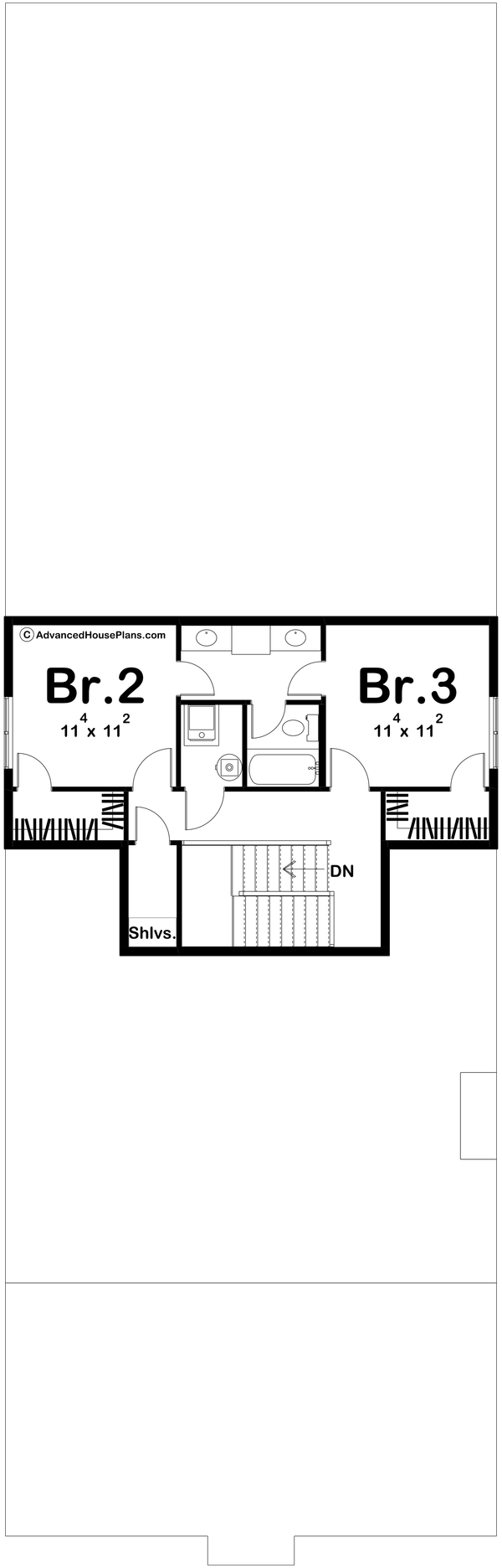Home Plan - Barndominium Floor Plan - Upper Floor Plan #455-315