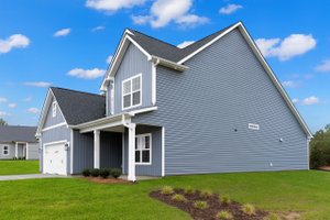 Exterior - Front Elevation 3 for Modern House Plan #20-2487 - 4 bed, 3.5 bath