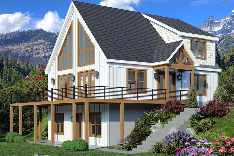 Home Plan - Country Exterior - Front Elevation Plan #932-1014