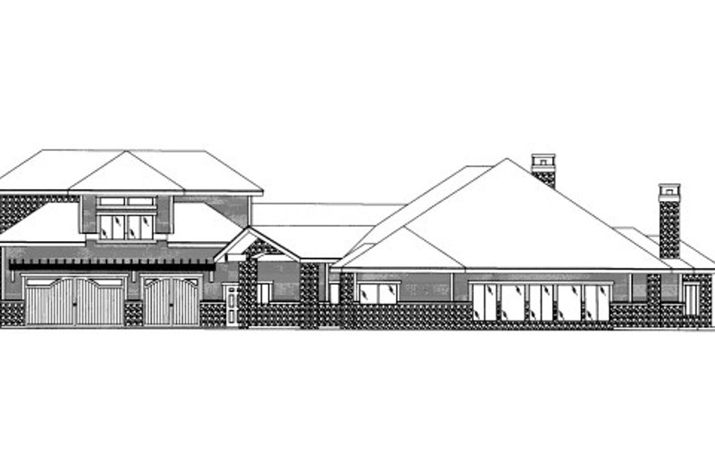 Home Plan - Craftsman Exterior - Front Elevation Plan #117-768