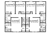 Traditional Style House Plan - 3 Beds 2.5 Baths 2222 Sq/Ft Plan #303-451 