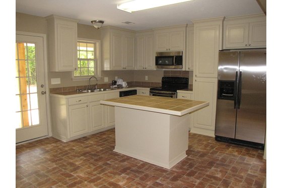 Interior - Kitchen for European House Plan #430-58 - 3 bed, 2 bath