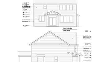 Exterior - Other Elevation for Craftsman House Plan #53-706 - 5 bed, 2.5 bath