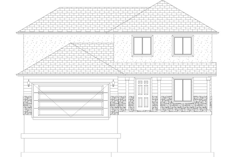 Dream House Plan - Exterior - Front Elevation 3 for Traditional House Plan #1060-303 - 3 bed, 2.5 bath