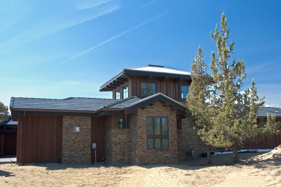 Exterior - Other Elevation for Adobe / Southwestern House Plan #892-6 - 3 bed, 3.5 bath