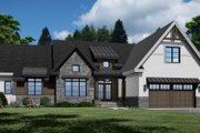 Farmhouse Style House Plan - 3 Beds 2.5 Baths 2277 Sq/Ft Plan #51-1230 Exterior 