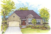 Traditional Style House Plan - 3 Beds 2 Baths 1700 Sq/Ft Plan #435-3 