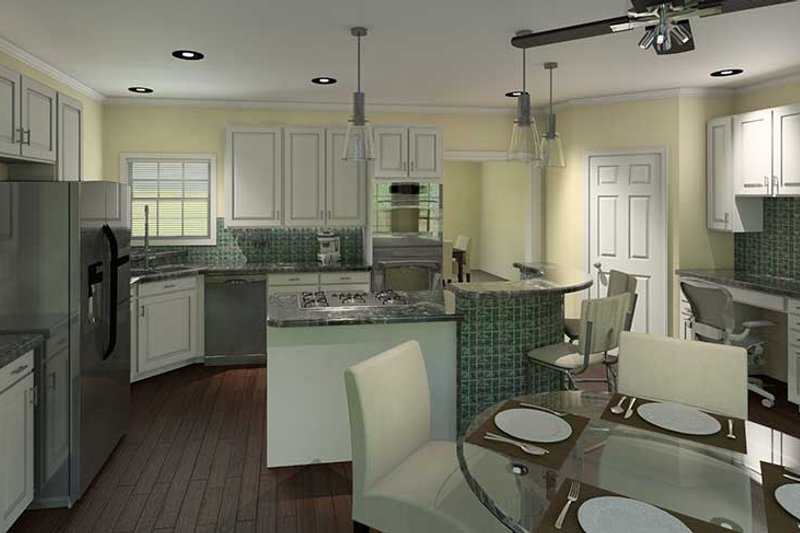 Home Plan - Exterior - Other Elevation 4 for Country House Plan #57-606 - 4 bed, 3.5 bath