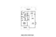 Farmhouse Style House Plan - 3 Beds 2.5 Baths 2186 Sq/Ft Plan #1117-30 Floor 