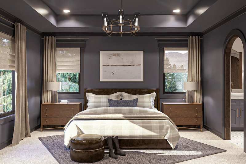 House Design - Interior - Master Bedroom for Tudor House Plan #455-368 - 3 bed, 2.5 bath