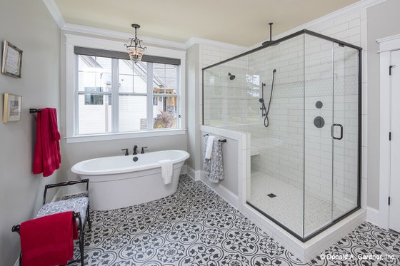 Interior - Master Bathroom 1 for Craftsman House Plan #929-988 - 4 bed, 4 bath