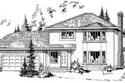 Traditional Style House Plan - 3 Beds 2.5 Baths 1820 Sq/Ft Plan #18-9050 