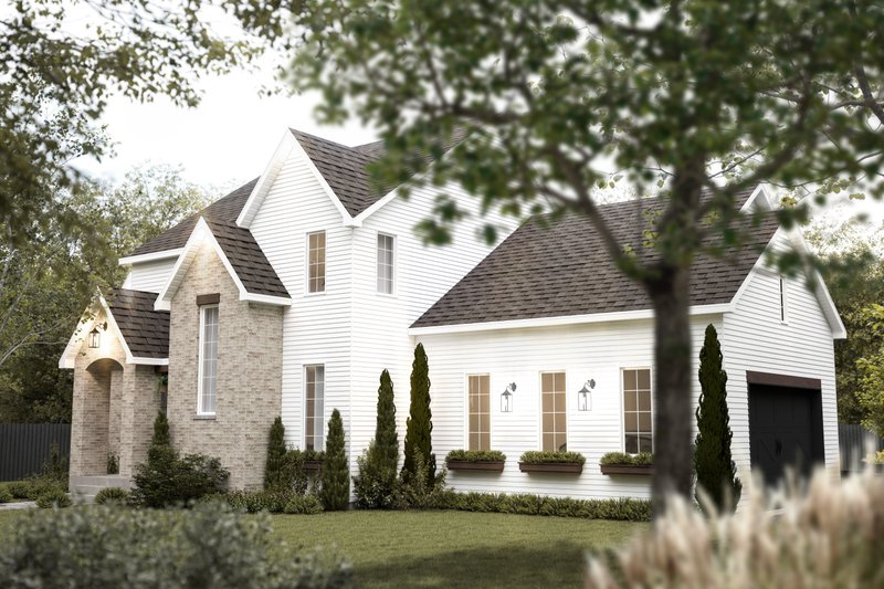 Dream House Plan - Exterior - Front Elevation 4 for Country House Plan #23-2816 - 5 bed, 3.5 bath