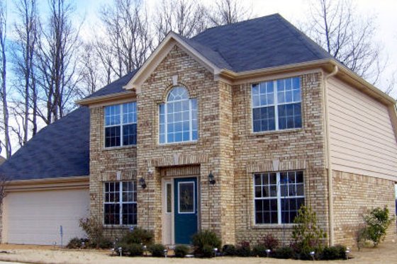 Exterior - Front Elevation for European House Plan #81-13867 - 3 bed, 2.5 bath