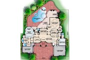 European Style House Plan - 4 Beds 5 Baths 5126 Sq/Ft Plan #27-363 