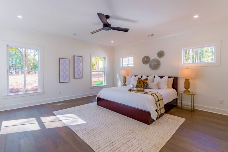 Dream House Plan - Interior - Master Bedroom for Farmhouse House Plan #461-108 - 4 bed, 3.5 bath