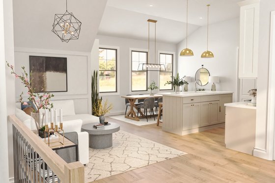 Interior - Other for Farmhouse House Plan #119-455 - 1 bed, 1 bath