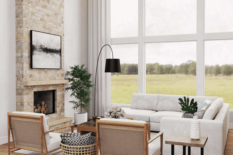Architectural House Design - Interior - Other 2 for Farmhouse House Plan #119-454 - 3 bed, 3.5 bath