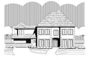 Colonial Style House Plan - 4 Beds 4.5 Baths 3895 Sq/Ft Plan #411-746 