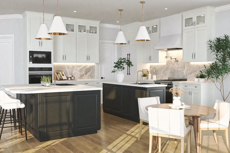 House Plan Design - Interior - Kitchen for Craftsman House Plan #54-726 - 5 bed, 3 bath