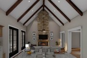 European Style House Plan - 3 Beds 2.5 Baths 2532 Sq/Ft Plan #923-7 Interior 