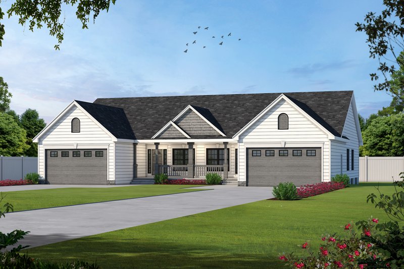 House Plan Design - Traditional Exterior - Front Elevation Plan #20-404