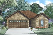 Cottage Style House Plan - 3 Beds 2 Baths 1169 Sq/Ft Plan #17-2535 