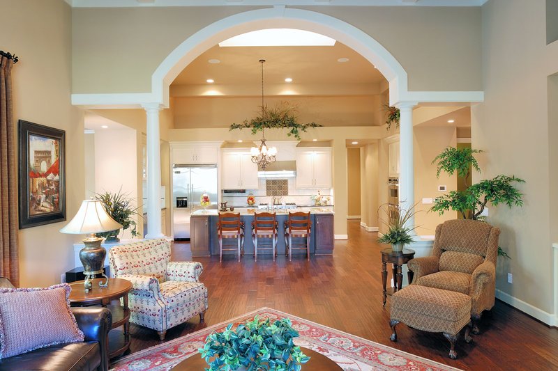 House Blueprint - Photo 18 for Traditional House Plan #132-206 - 4 bed, 3 bath