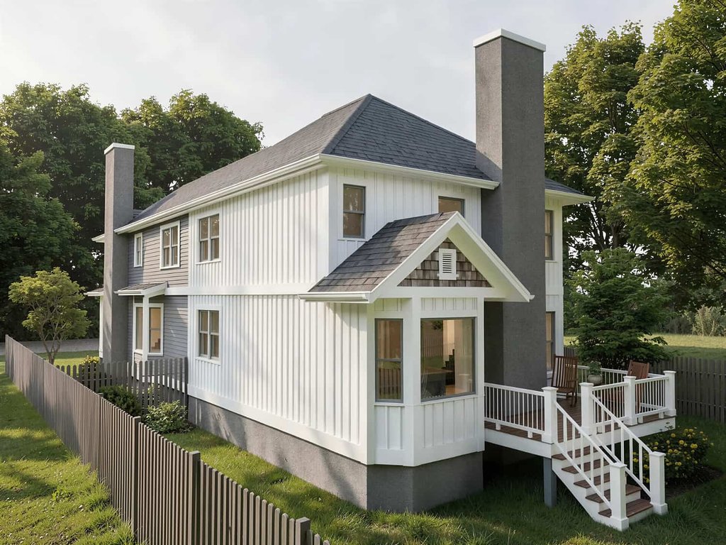 Exterior - Other Elevation for Craftsman House Plan #79-251 - 3 bed, 2 bath