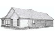 Traditional Style House Plan - 3 Beds 2 Baths 1897 Sq/Ft Plan #63-191 