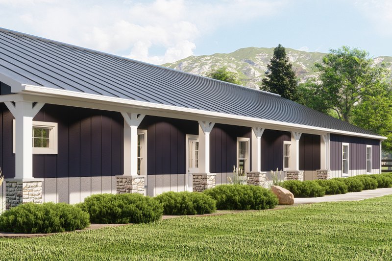House Blueprint - Exterior - Other Elevation for Country House Plan #1064-271 - 3 bed, 2.5 bath