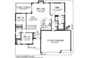 Traditional Style House Plan - 4 Beds 3 Baths 2357 Sq/Ft Plan #70-1525 
