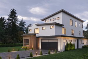 Exterior - Other Elevation 1 for Contemporary House Plan #1066-294 - 6 bed, 6.5 bath
