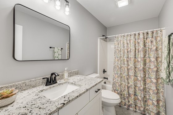 Interior - Bathroom for Cottage House Plan #44-246 - 3 bed, 2 bath