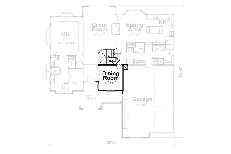 House Plan Design - Floor Plan - Other Floor for Traditional House Plan #20-1867 - 3 bed, 3 bath