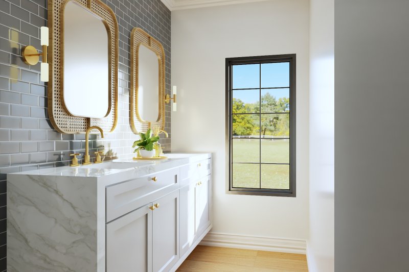 Architectural House Design - Interior - Master Bathroom 1 for Craftsman House Plan #1064-335 - 3 bed, 2 bath