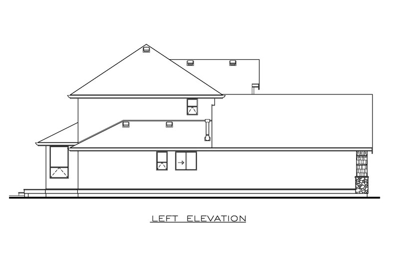 Home Plan - Exterior - Other Elevation for Farmhouse House Plan #1100-170 - 3 bed, 2.5 bath