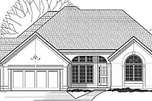 Traditional Exterior - Front Elevation Plan #67-384