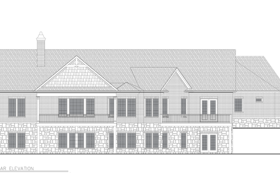 Exterior - Other Elevation 1 for Cottage House Plan #119-483 - 3 bed, 2.5 bath