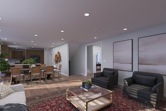 Interior - Family Room for Traditional House Plan #1060-346 - 3 bed, 2.5 bath