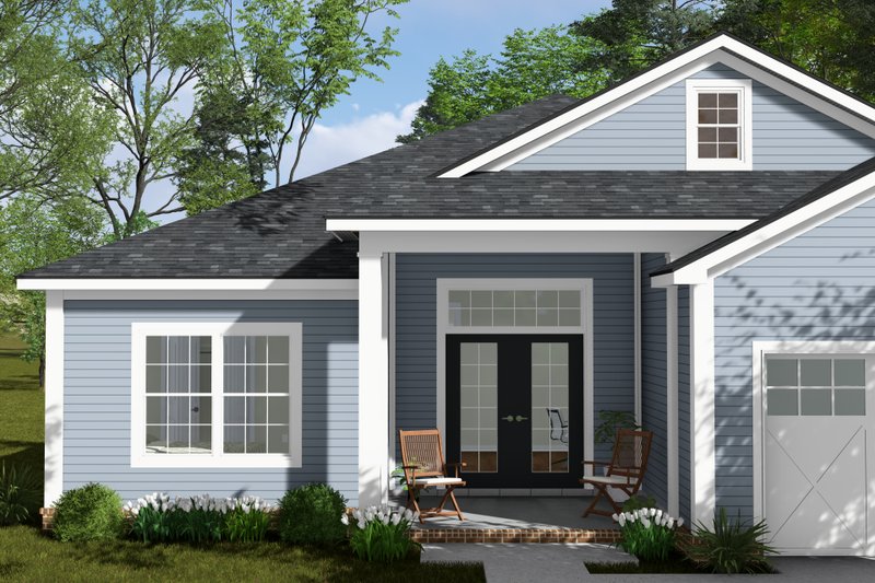 Architectural House Design - Exterior - Other Elevation for Cottage House Plan #513-2424 - 4 bed, 3 bath