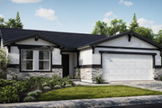 Traditional Style House Plan - 3 Beds 2 Baths 1540 Sq/Ft Plan #515-37 Exterior 