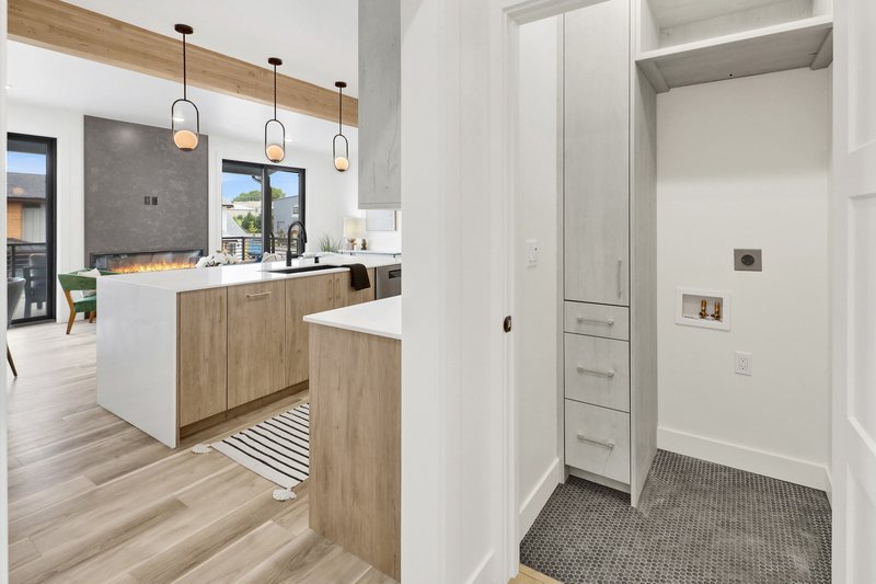 Architectural House Design - Interior - Laundry for Contemporary House Plan #1070-233 - 2 bed, 2 bath