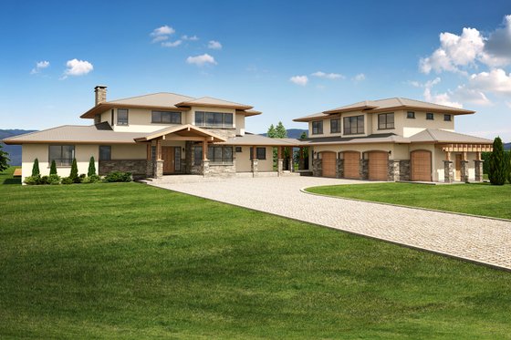 Luxury Prairie Plan with In-Law Apartment